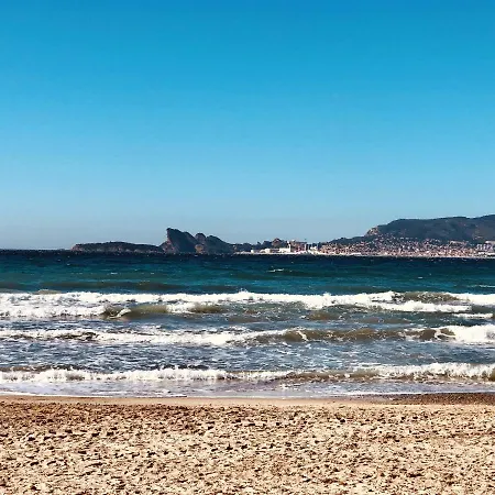 Studio A Saint Cyr Sur Mer A 860 M De La Plage Avec Jardin Clos דירה