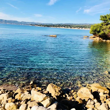 דירה Studio A Saint Cyr Sur Mer A 860 M De La Plage Avec Jardin Clos סן-סיר-סור-מר
